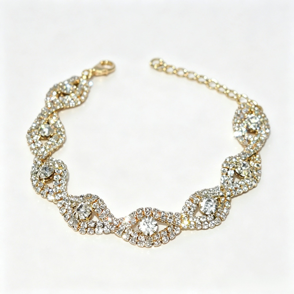 Crystal Infinity Bracelet