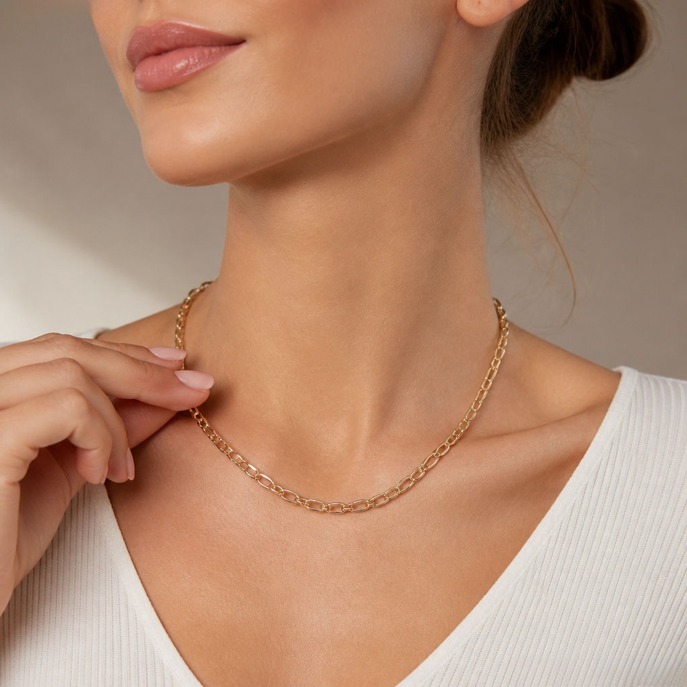 Fine Link Chain Necklace