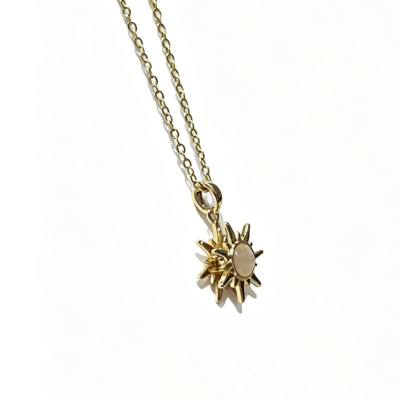Sunburst Pendant Necklace